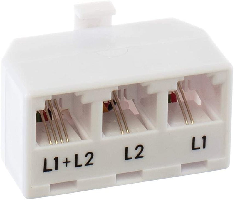 Olnylo 2-Wege-Zigarettenanzünder-Splitterstecker mit 2 USB-Anschlüssen 45 W  / 3,1 A - Stromverteilungsstecker Autoladegerät Splitter  Dual-Port-Autoladegerät - Weiß