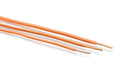 10 Feet (3 Meter) - Insulated Solid Copper THHN / THWN Wire - 14 AWG, Wire is Made in the USA, Residential, Commerical, Industrial, Grounding, Electrical rated for 600 Volts - In Orange