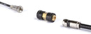 Gold Weather Sealed Coaxial Extension Coupler - 10 Pack - Cable Extension Adapter (Barrel Splice - Coupler) - Connects Two Coaxial Video Cables (Female to Female Connector) 3GHz rated