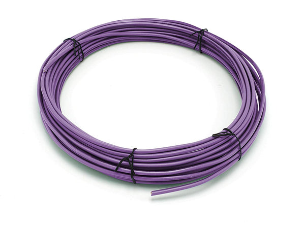 200 Feet (60 Meter) - Insulated Solid Copper THHN / THWN Wire - 14 AWG, Wire is Made in the USA, Residential, Commerical, Industrial, Grounding, Electrical rated for 600 Volts - In Purple