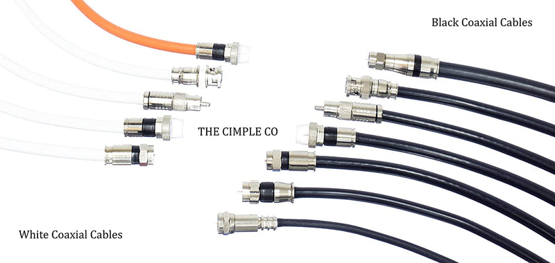 Cable de antena TV coaxial 1pc de Cables de de TV de 9m a Rf