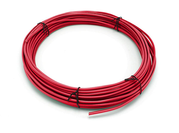 200 Feet (60 Meter) - Insulated Solid Copper THHN / THWN Wire - 14 AWG, Wire is Made in the USA, Residential, Commerical, Industrial, Grounding, Electrical rated for 600 Volts - In Red