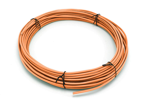 200 Feet (60 Meter) - Insulated Solid Copper THHN / THWN Wire - 14 AWG, Wire is Made in the USA, Residential, Commerical, Industrial, Grounding, Electrical rated for 600 Volts - In Orange